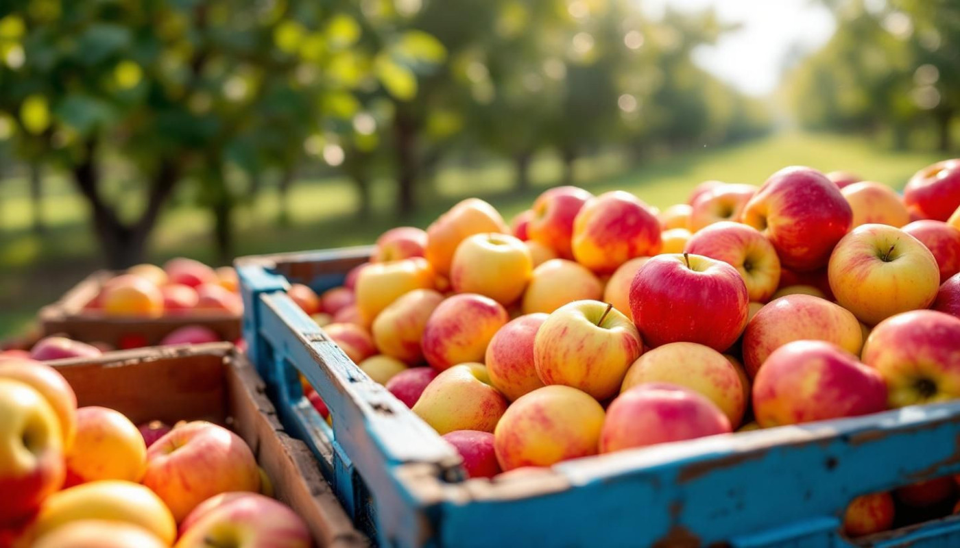 Découverte des variétés de pommes utilisées dans les jus premium